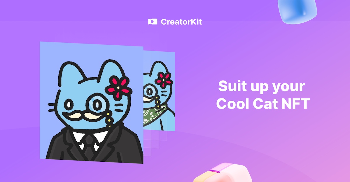 Suit up your Cool Cat NFT for Sotheby’s